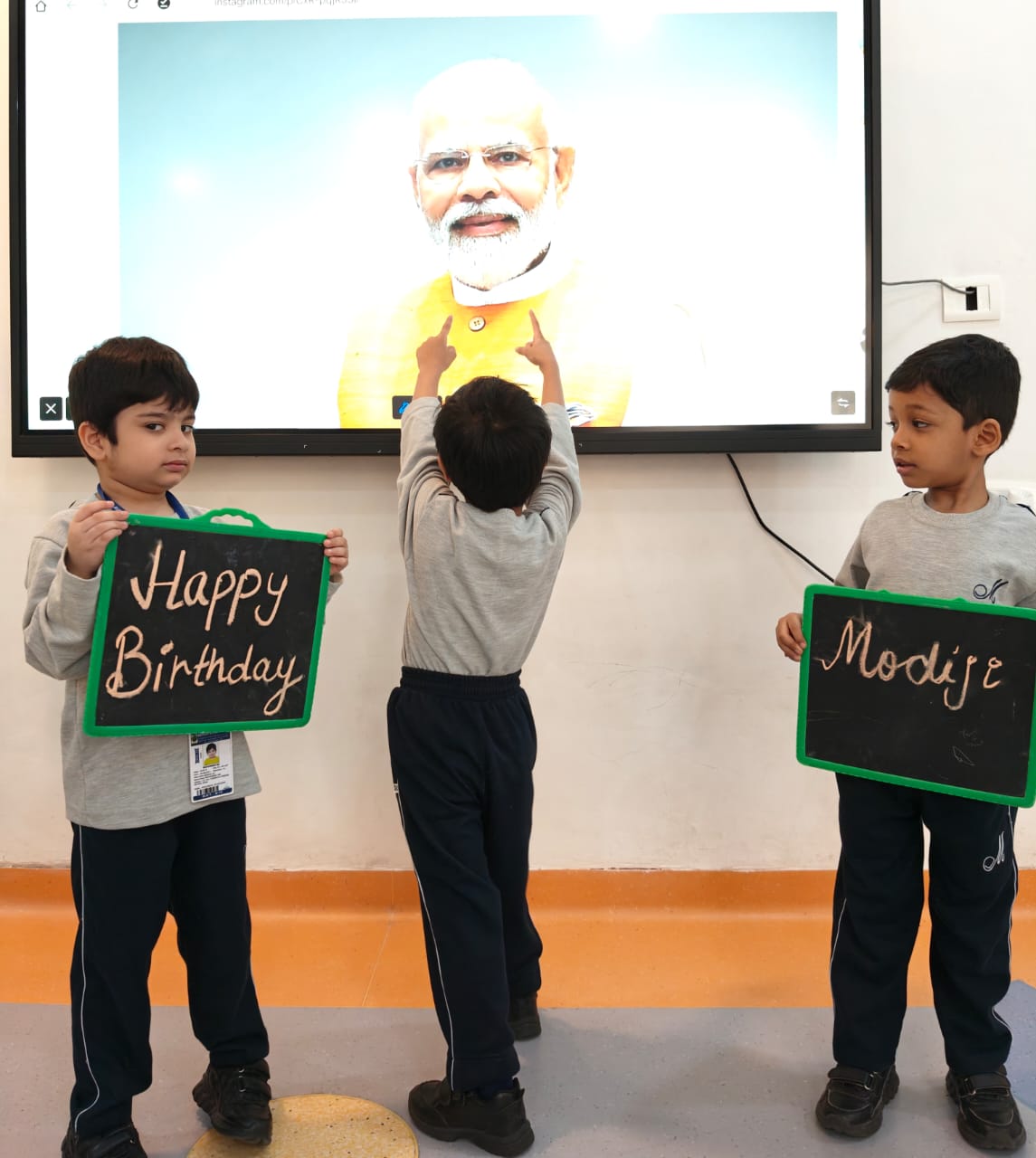 Mayoor School Noida extends heartfelt wishes to Hon’ble Prime Minister Shri Narendra Modi ji on his birthday. 